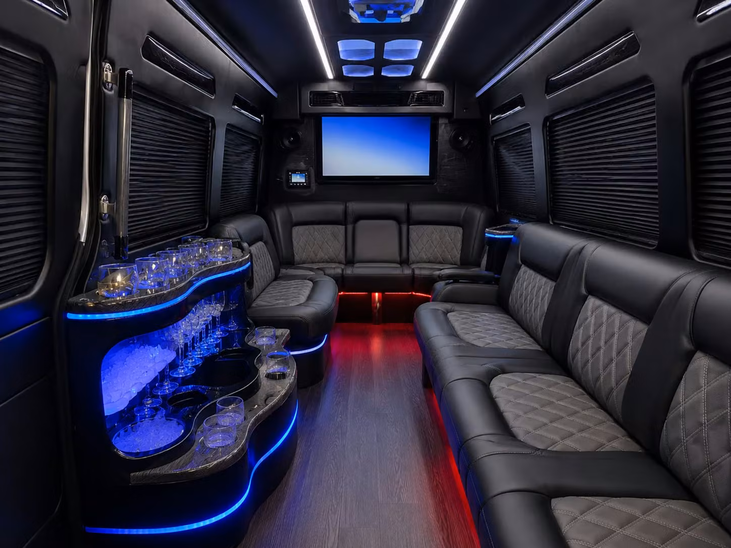bus rental options for fort worth trips