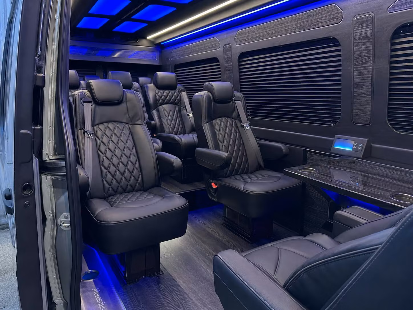 sprinter van transportation for groups and events across fort worth