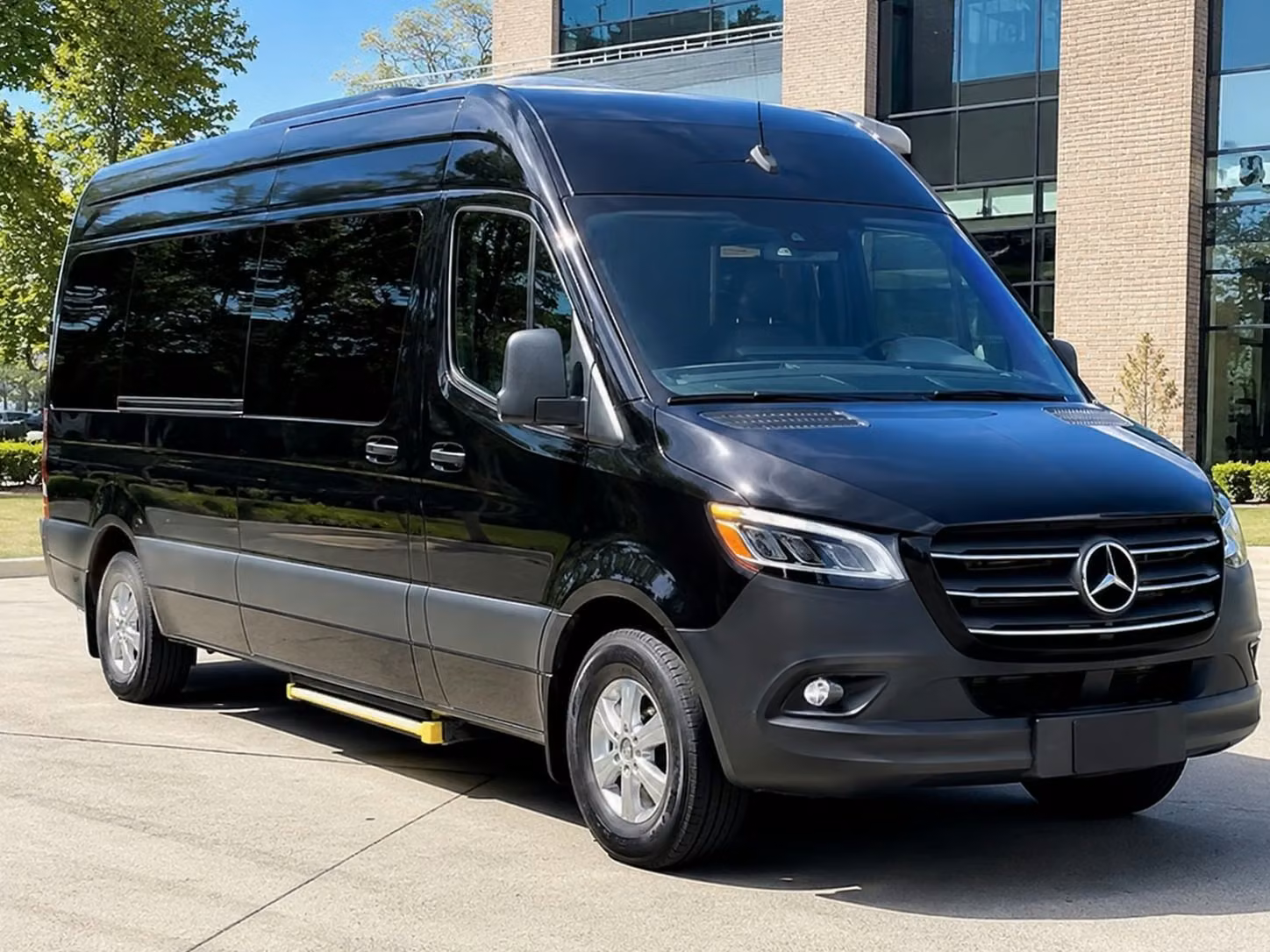 sprinter van with driver